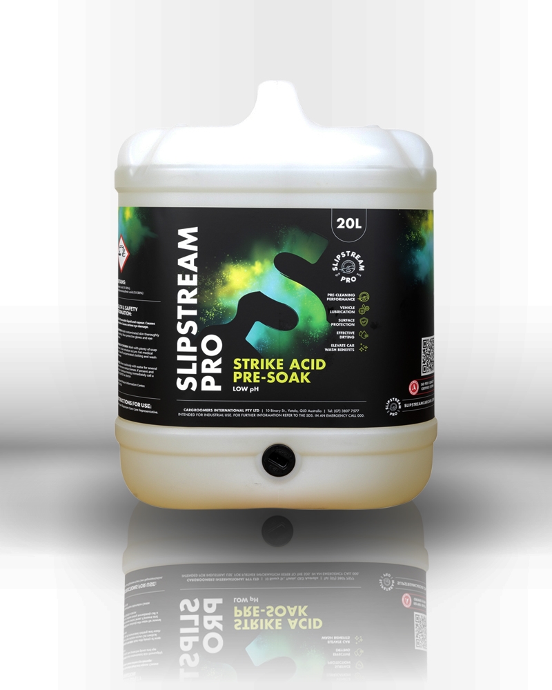 SlipStream Pro Strike Acid PreSoak Low PH 20L Slipstream Car Care